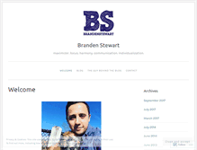 Tablet Screenshot of brandenstewart.com